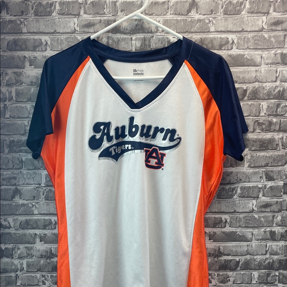 Auburn Tigers
Knights Apparel Women's Navy and White Top